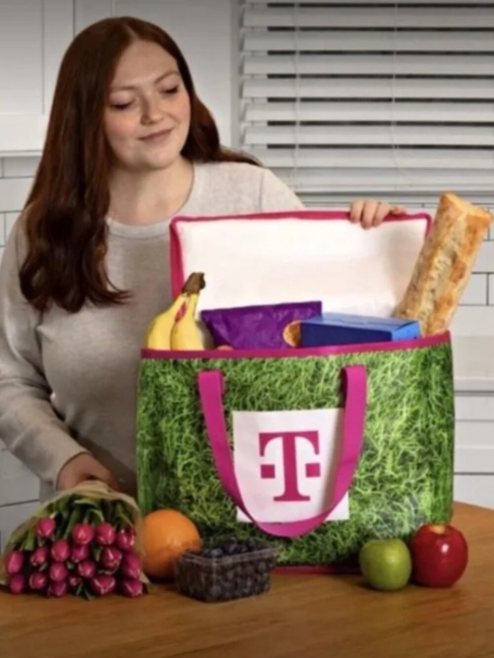 NEW- Set of 2- Tmobile insulated bag